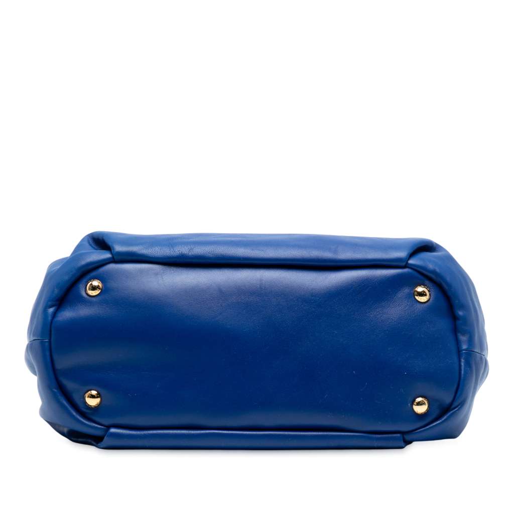 Prada Nappa Antique Bow Satchel - Image 6