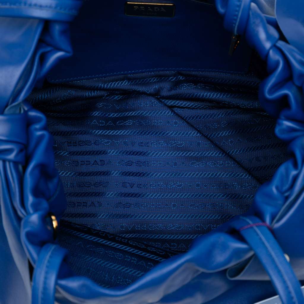 Prada Nappa Antique Bow Satchel - 4