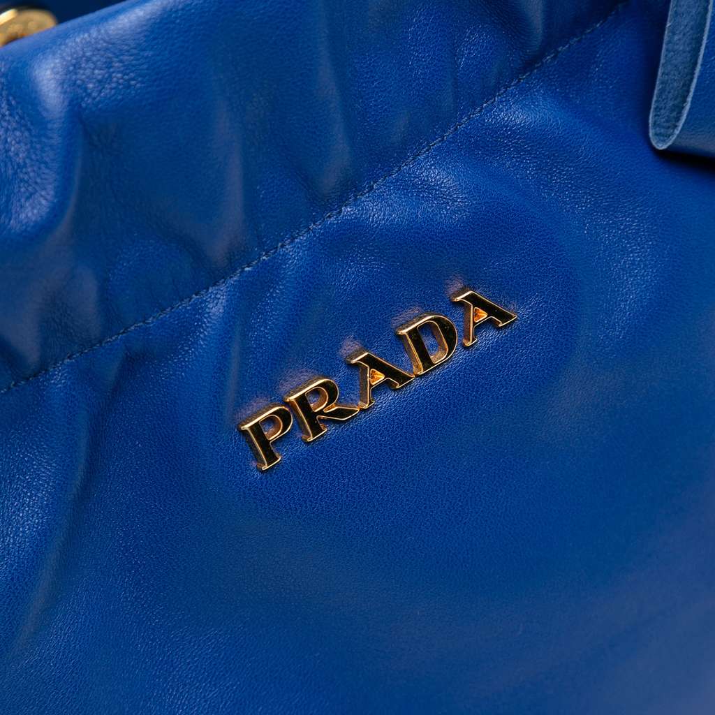 Prada Nappa Antique Bow Satchel - Side view