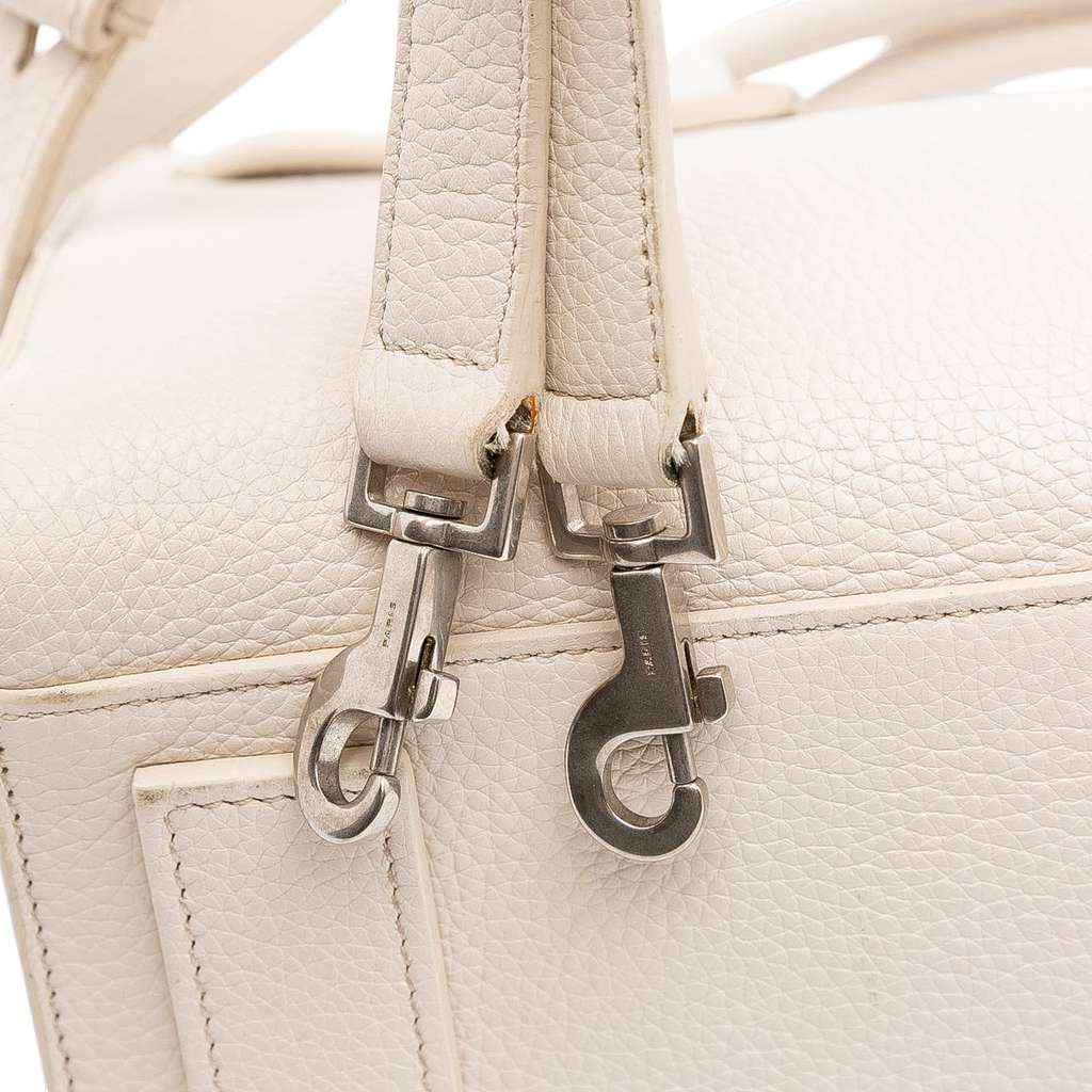 Saint Laurent Baby Grained Calfskin Sac de Jour Satchel - Image 13