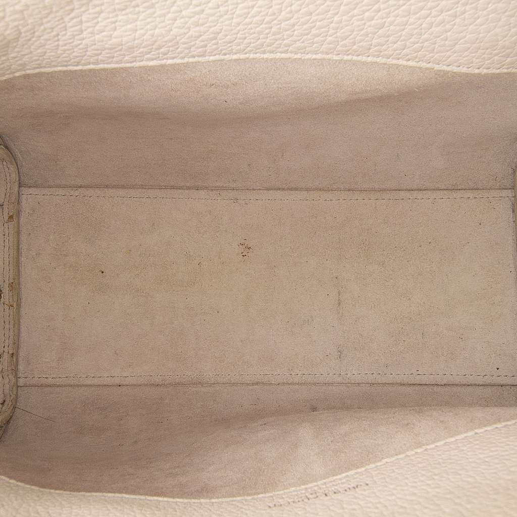 Saint Laurent Baby Grained Calfskin Sac de Jour Satchel - 4