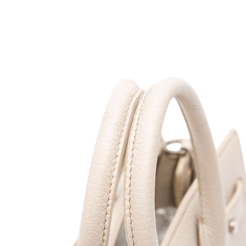 Saint Laurent Baby Grained Calfskin Sac de Jour Satchel - Image 11