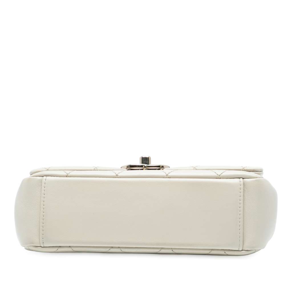 Chanel Medium Lambskin Twist Chain Enamel CC Flap - Image 6