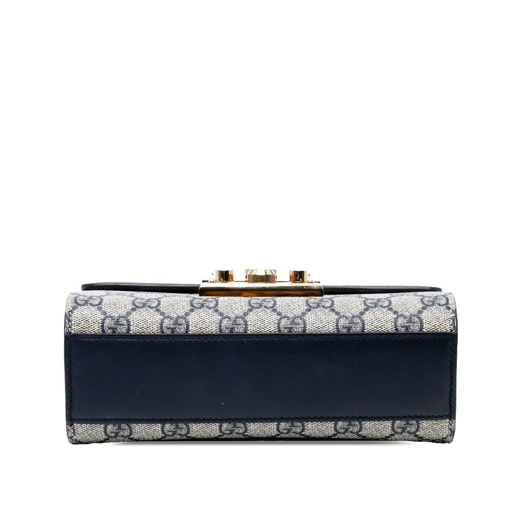 Gucci Small GG Supreme Padlock Crossbody - Image 6