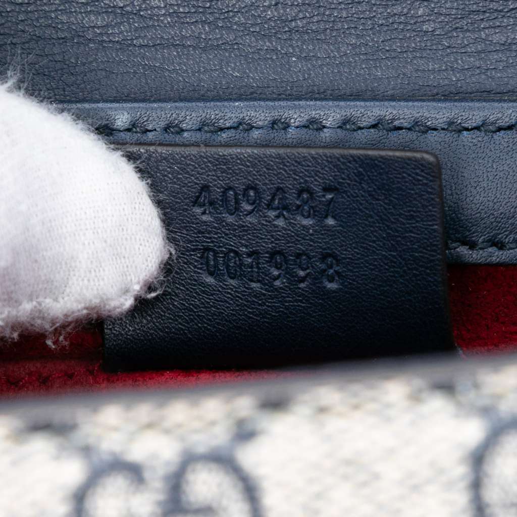 Gucci Small GG Supreme Padlock Crossbody - Side view