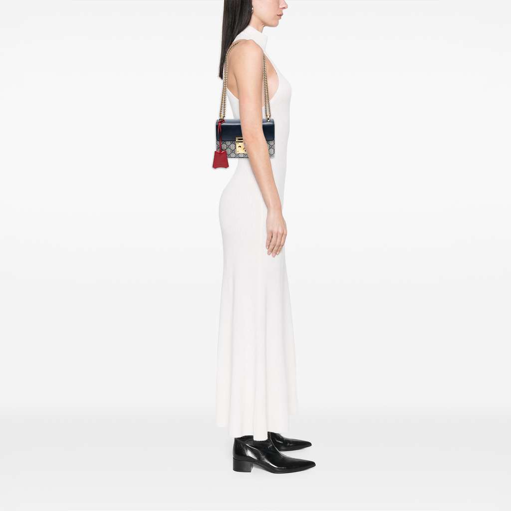 Gucci Small GG Supreme Padlock Crossbody - Detail 2