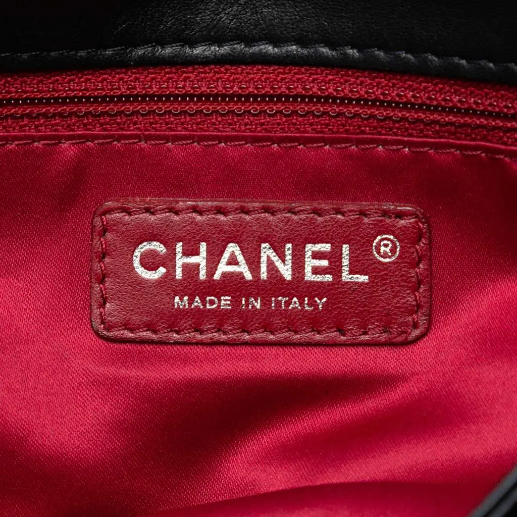 Chanel Lambskin and Tweed Camellia Petals Flap Black Leather Good - Box View