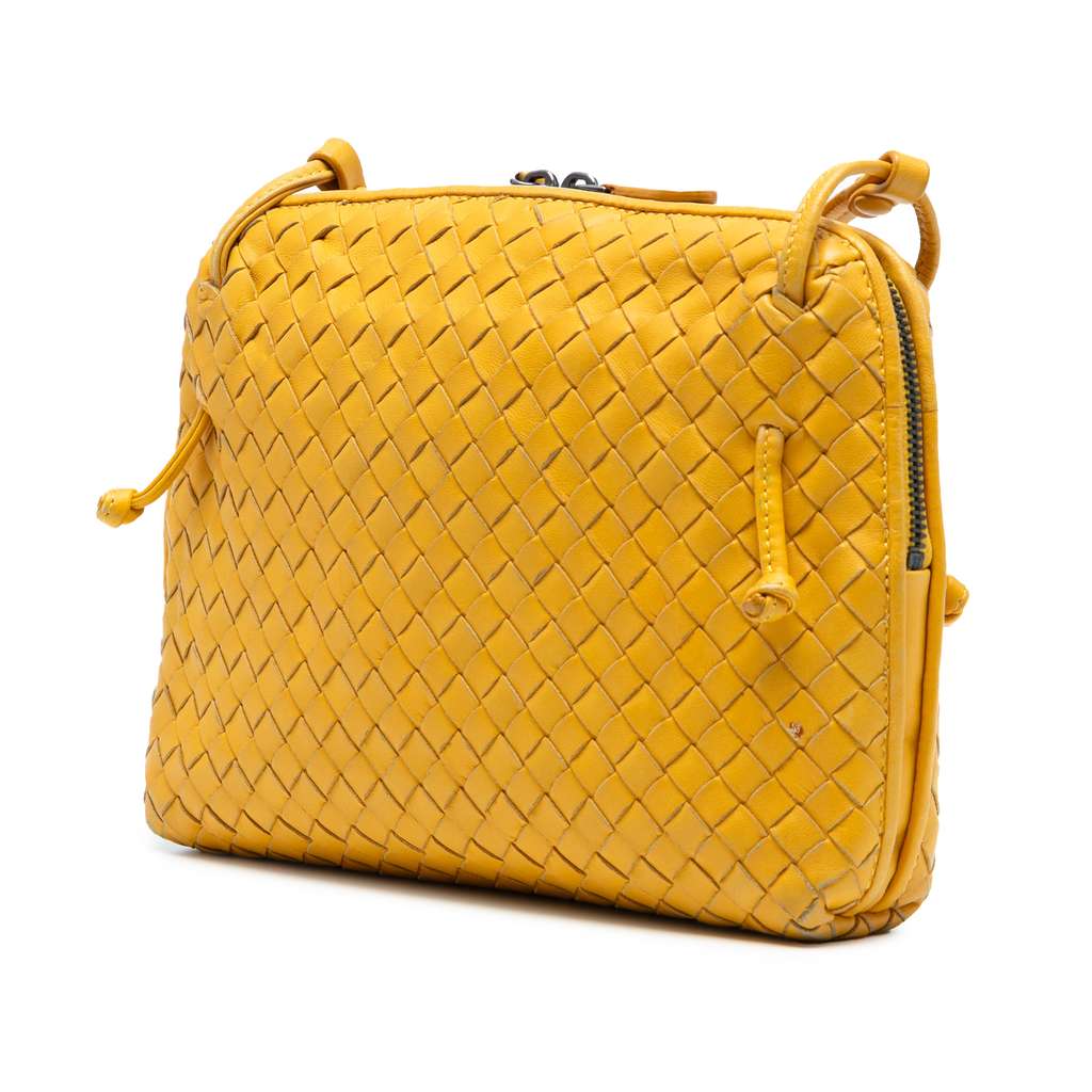 Bottega Veneta Nappa Intrecciato Nodini Crossbody - Back view