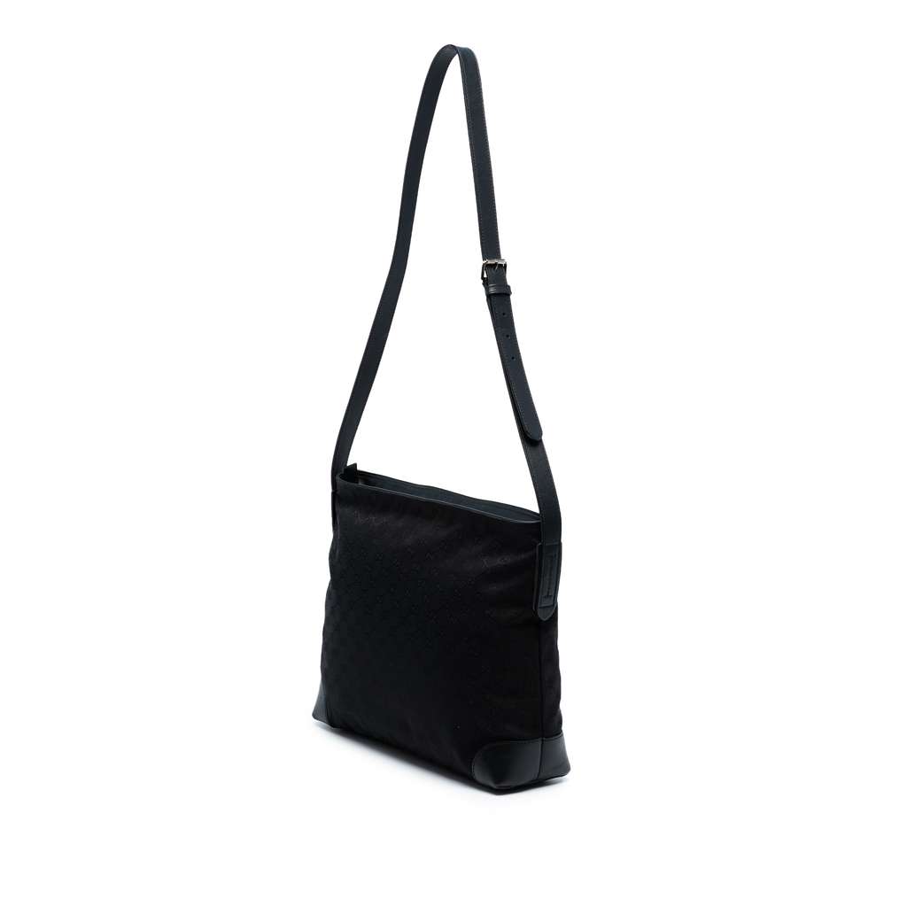 Gucci GG Canvas Web Crossbody - Back view