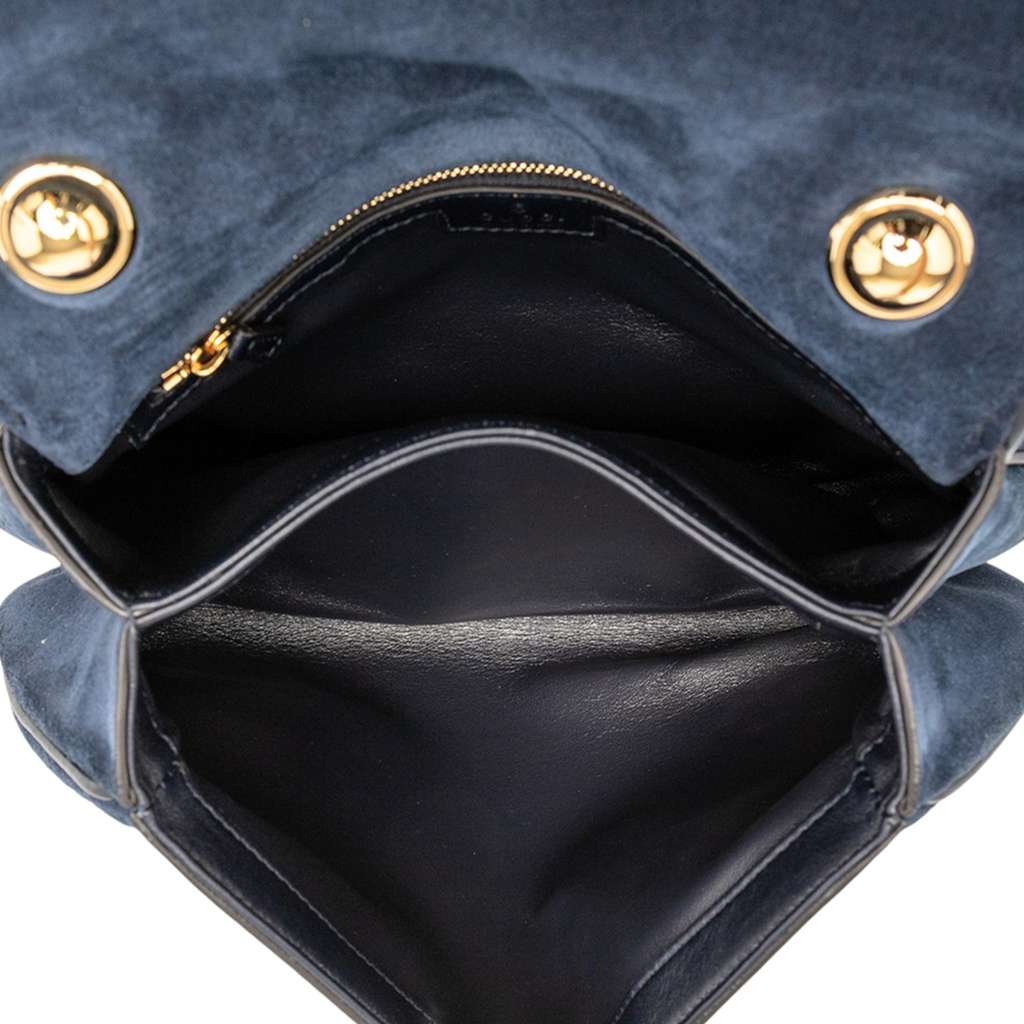 Gucci Medium Suede Blondie Crossbody - 4