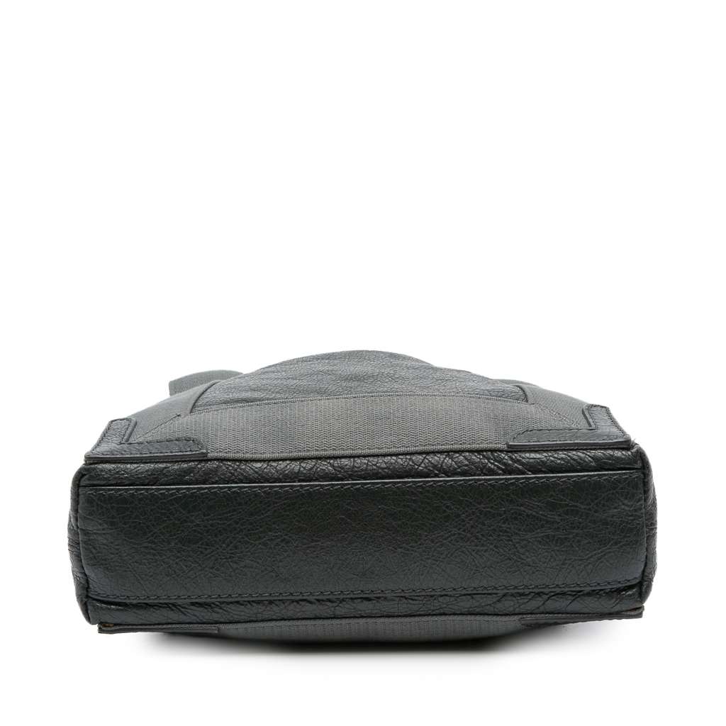 Balenciaga Leather Navy Cabas Satchel XS - Image 6