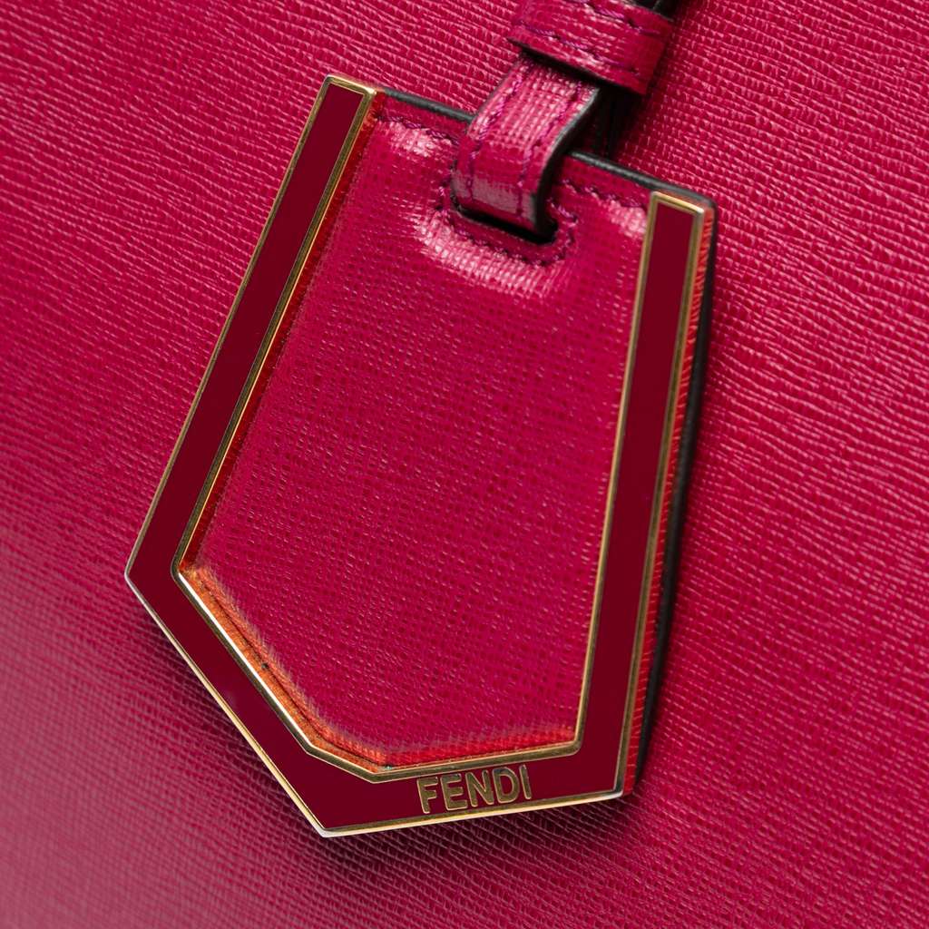 Fendi Medium Leather 2Jours Satchel - Side view