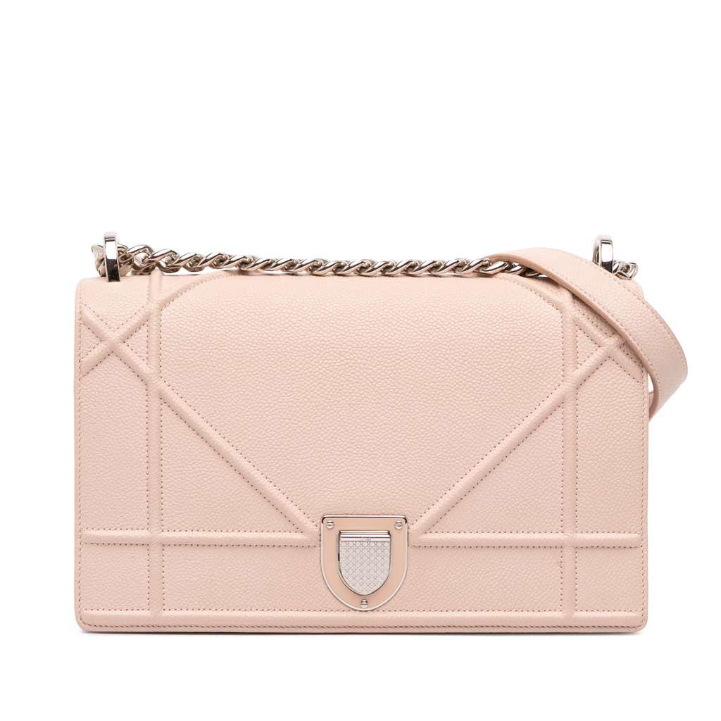 Dior Medium Grained Calfskin Diorama Flap