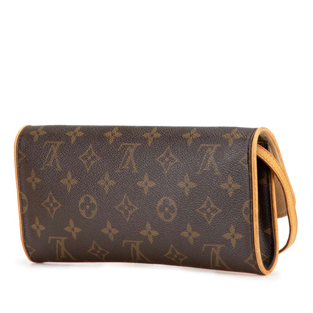 Louis Vuitton Monogram Pochette Twin GM - Back view