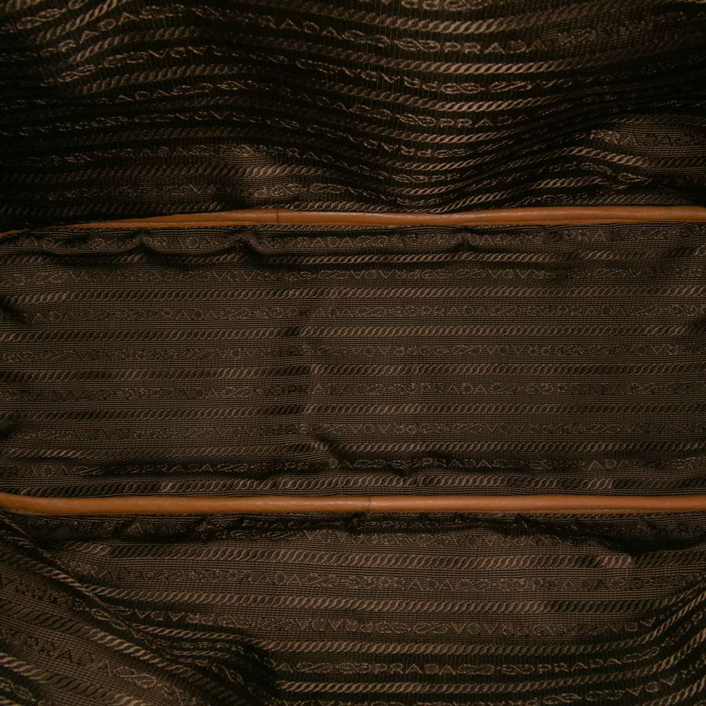 Prada Vitello Daino Side Zip Tote - 4