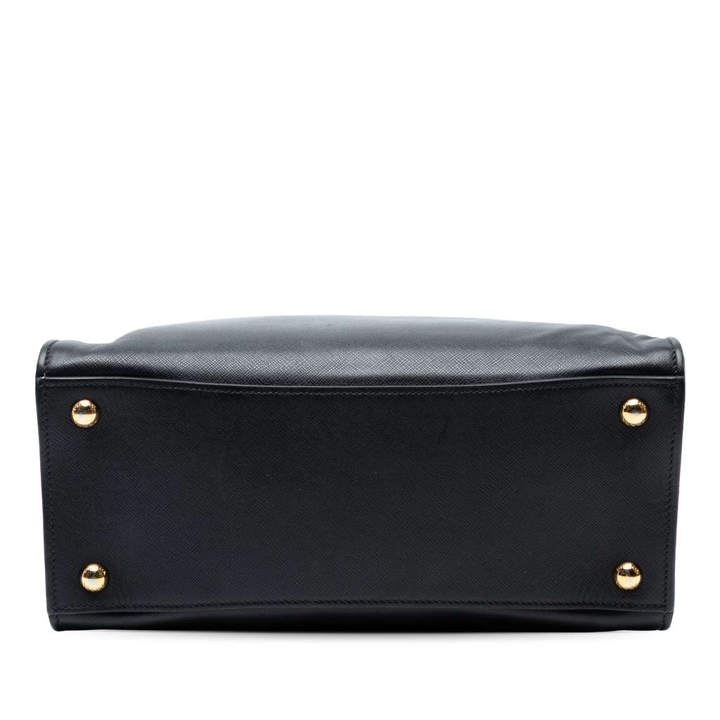 Prada Saffiano Soft Triple Pocket Tote - Image 6