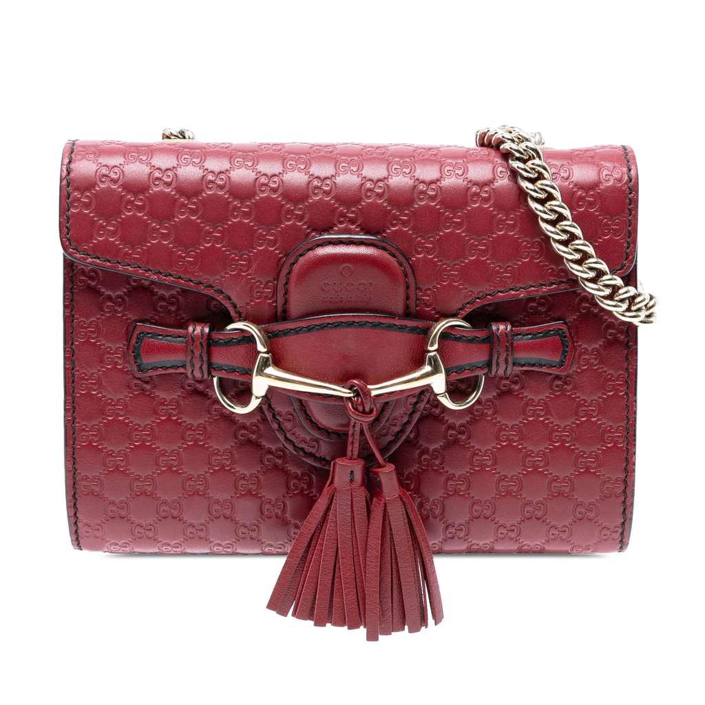 Gucci Mini Microguccissima Emily Crossbody