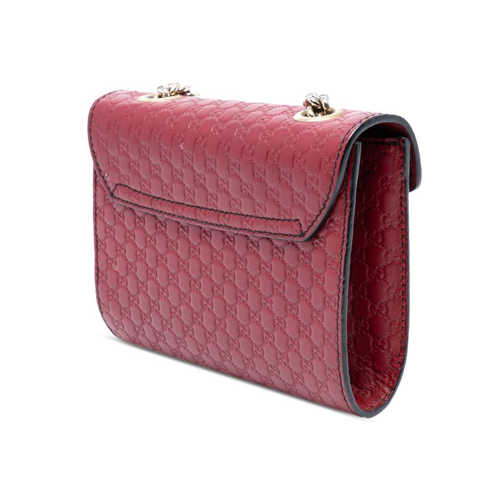 Gucci Mini Microguccissima Emily Crossbody - Back view