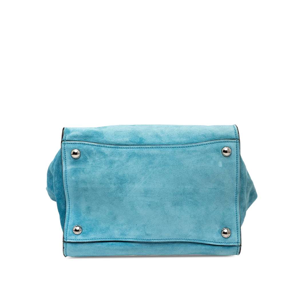 Prada Small Scamosciato Twin Pocket Satchel - Image 6