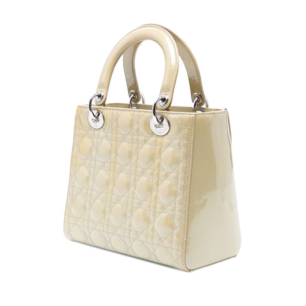 Dior Medium Patent Cannage Lady Dior - Back view