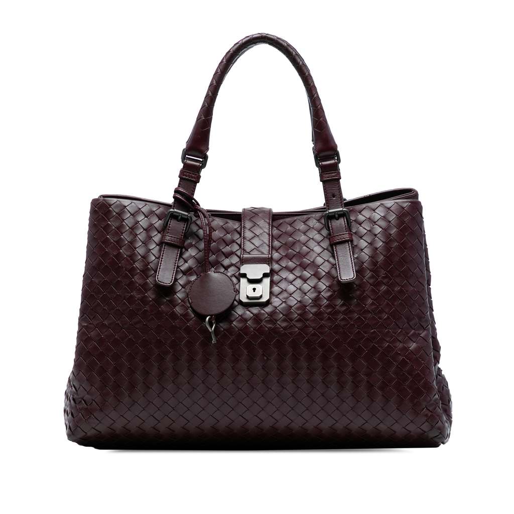 Bottega Veneta Medium Nappa Intrecciato Roma Tote