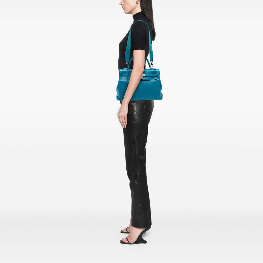 Hermès Togo Amazon Kelly II Retourne 32 - Detail 2