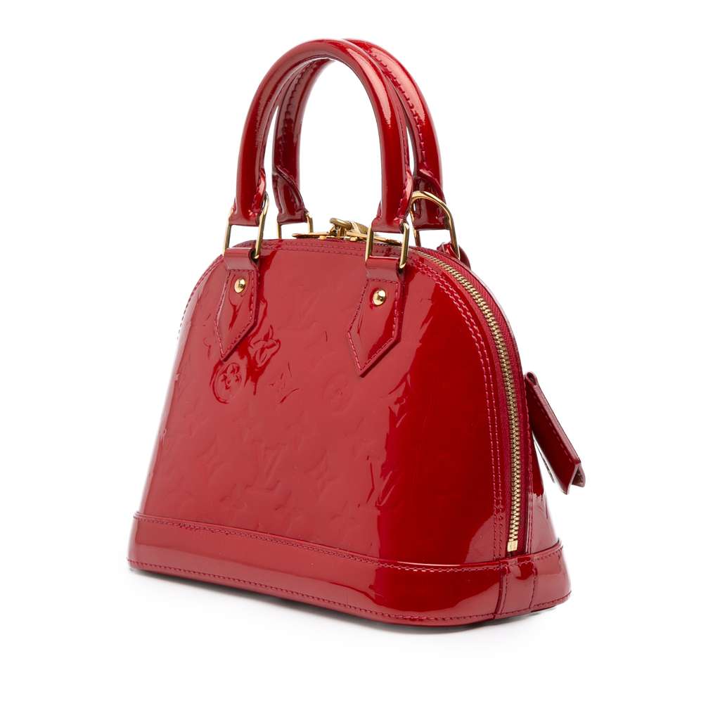 Louis Vuitton Monogram Vernis Alma BB - Back view