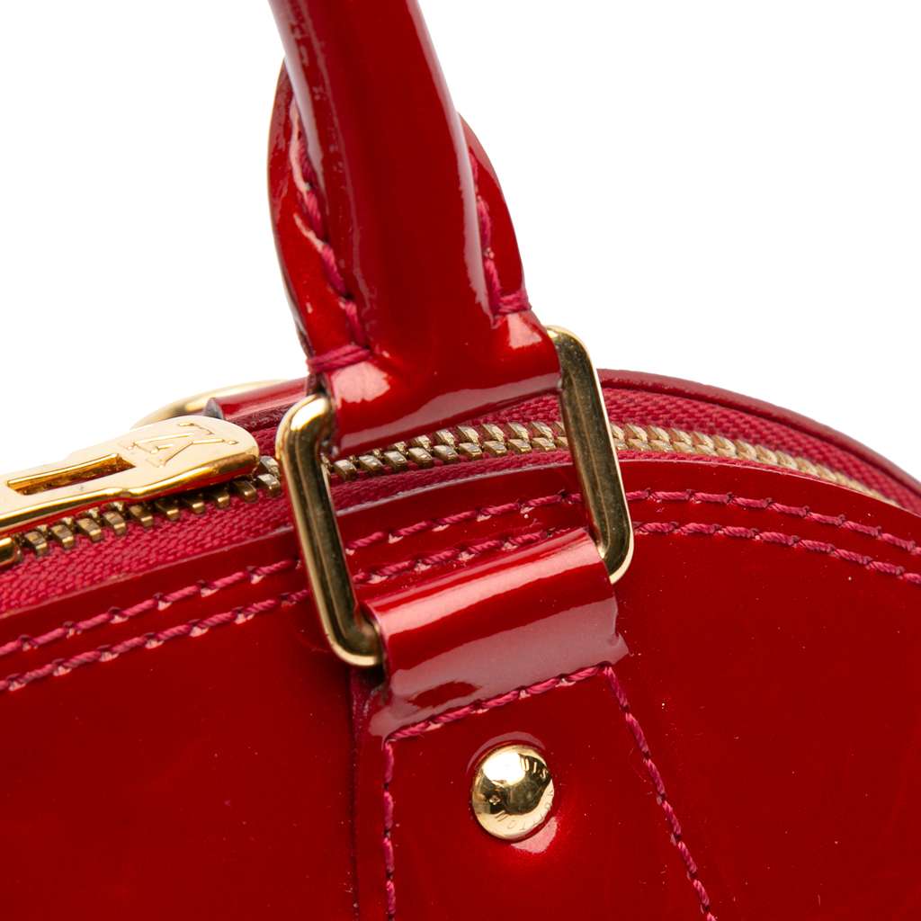 Louis Vuitton Monogram Vernis Alma BB - Image 10