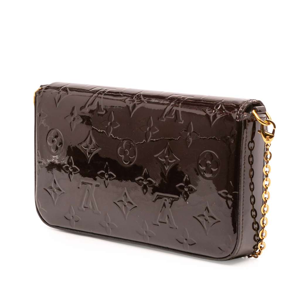 Louis Vuitton Monogram Vernis Pochette Felicie - Back view