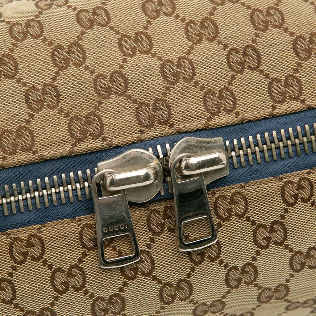 Gucci Medium GG Canvas Bamboo Bar Tote - Detail 2