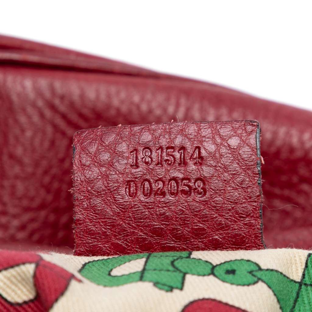 Gucci Large Guccissima Trimmed Leather Signoria Hobo Bag - Detail 1