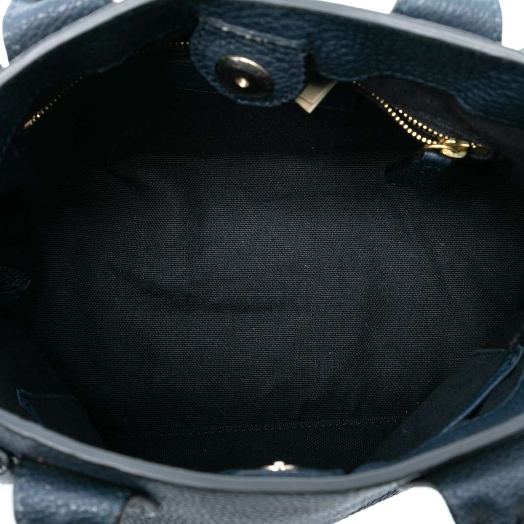 Burberry Medium Leather and House Check Banner Satchel - 4