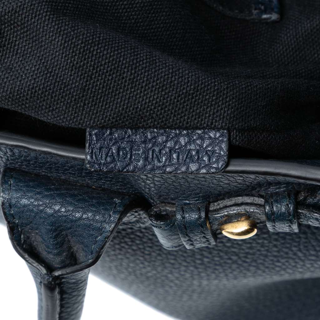 Burberry Medium Leather and House Check Banner Satchel - Detail 1