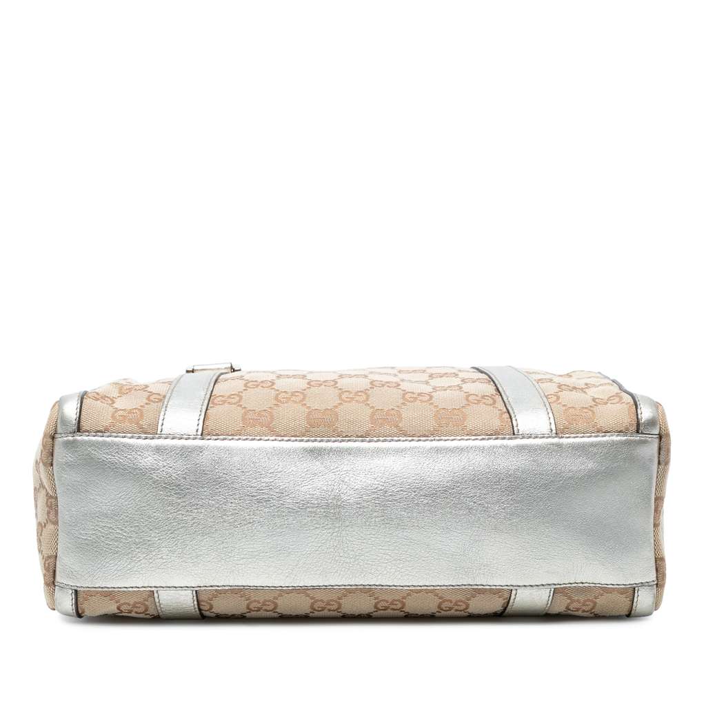 Gucci GG Canvas Abbey D Ring Boston Bag - Image 6