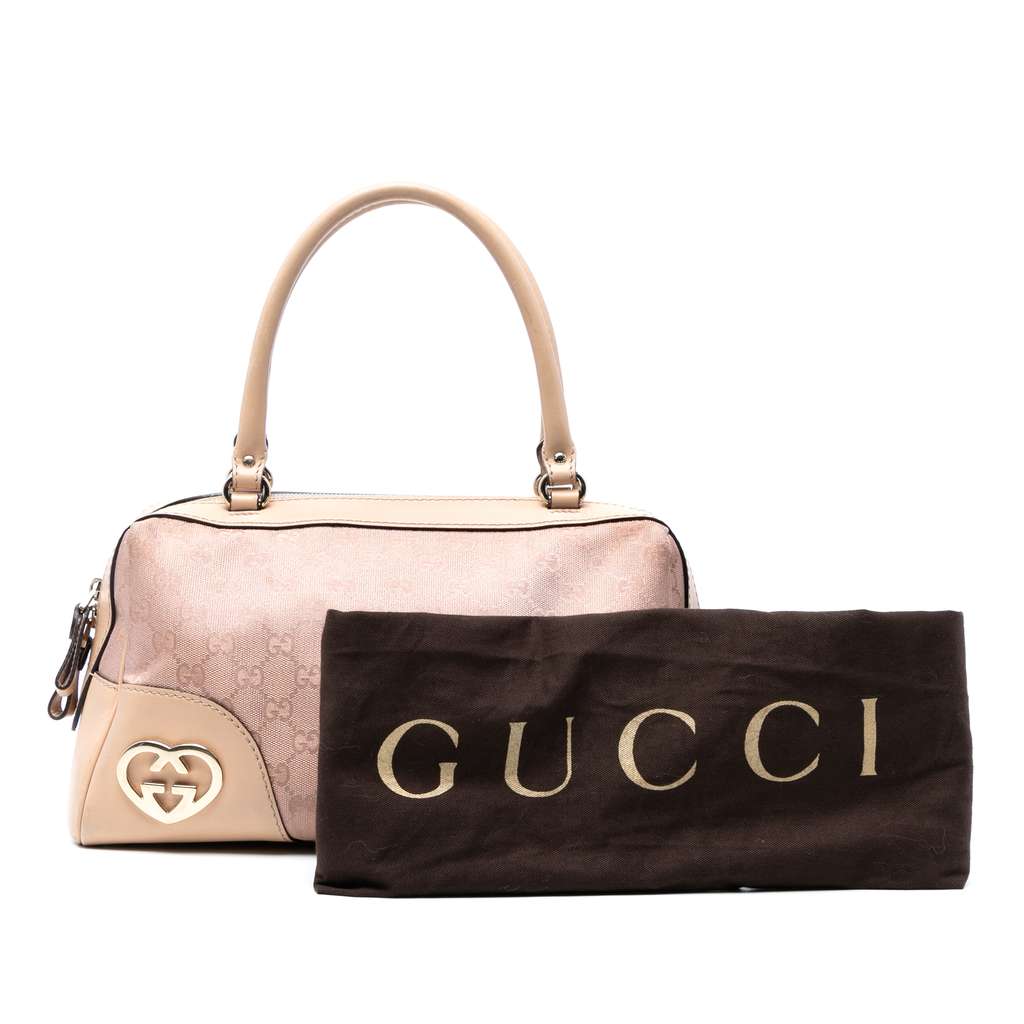 Gucci GG Canvas Lovely Handbag - Image 10