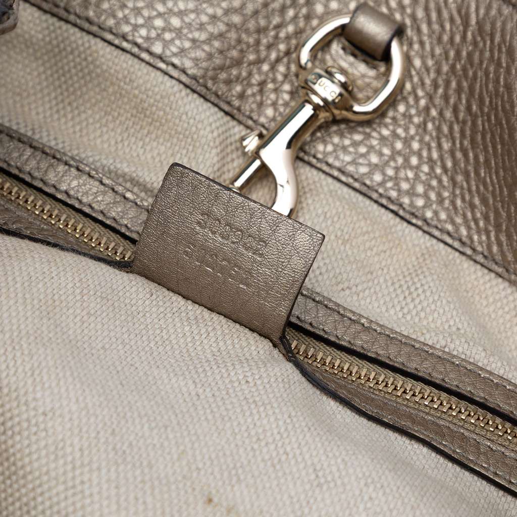 Gucci Medium Leather Soho Chain Tote - Detail 1
