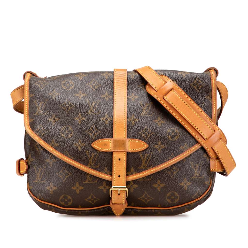 Louis Vuitton Monogram Saumur 25