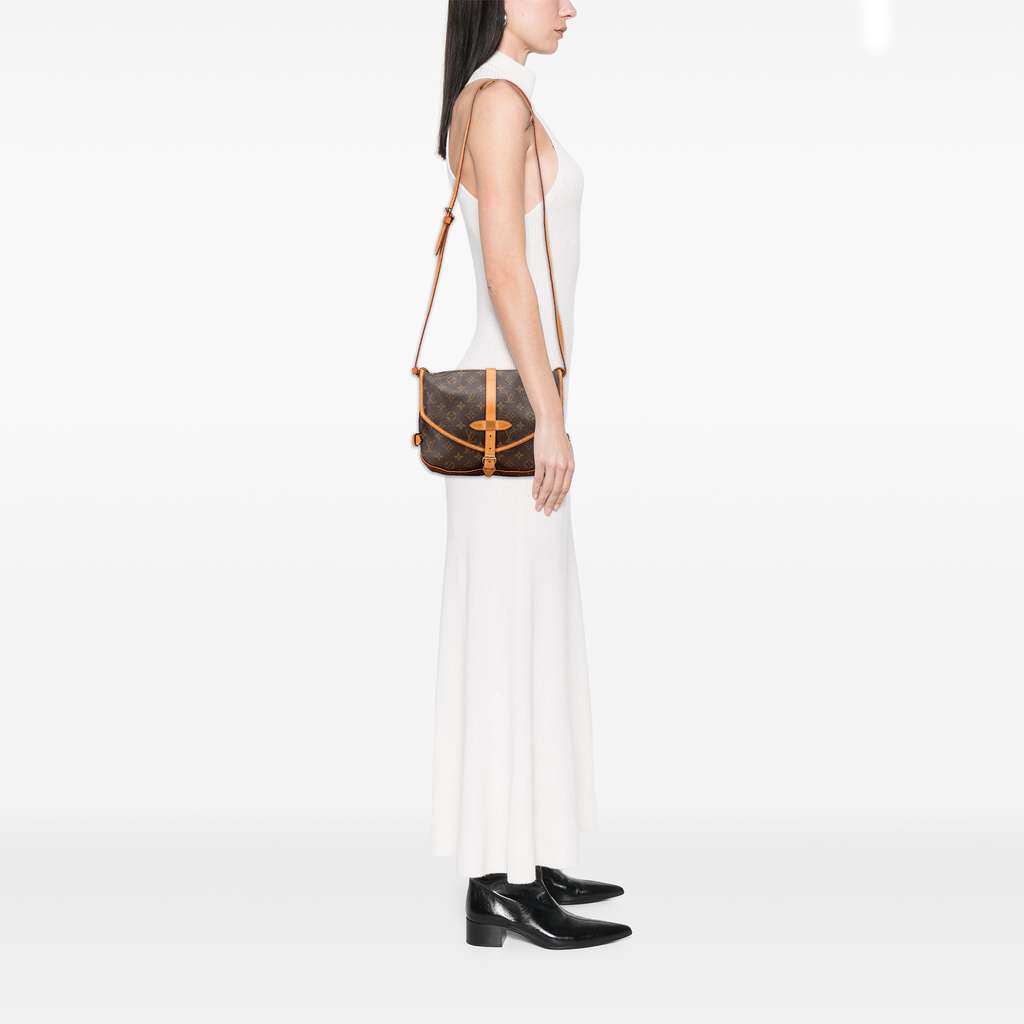 Louis Vuitton Monogram Saumur 25 - Image 12