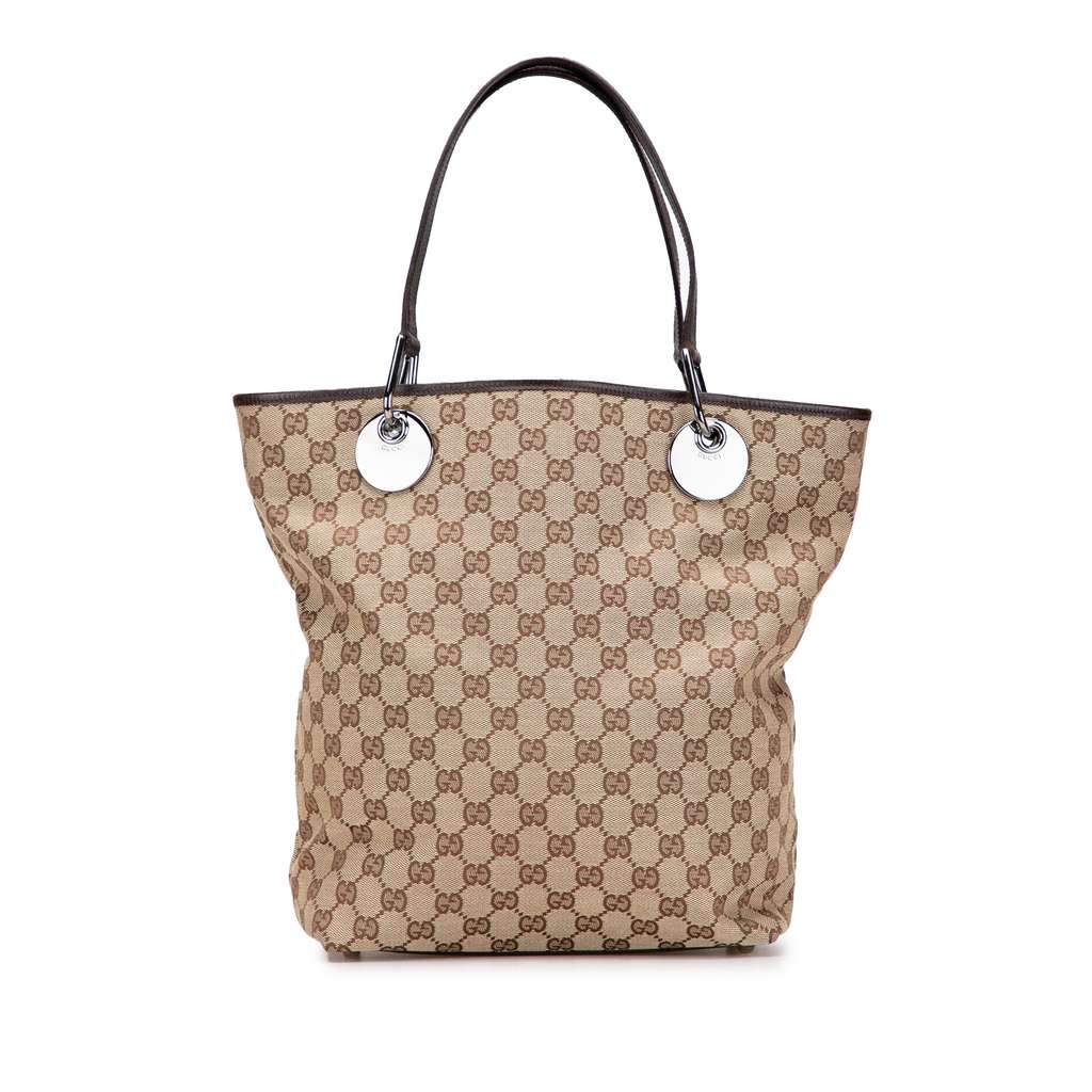 Gucci Large GG Canvas Eclipse Tote