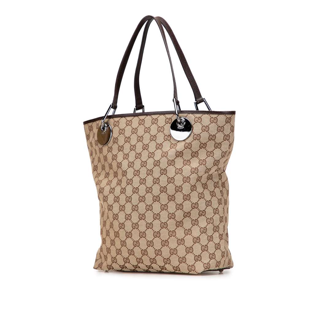 Gucci Large GG Canvas Eclipse Tote - 2