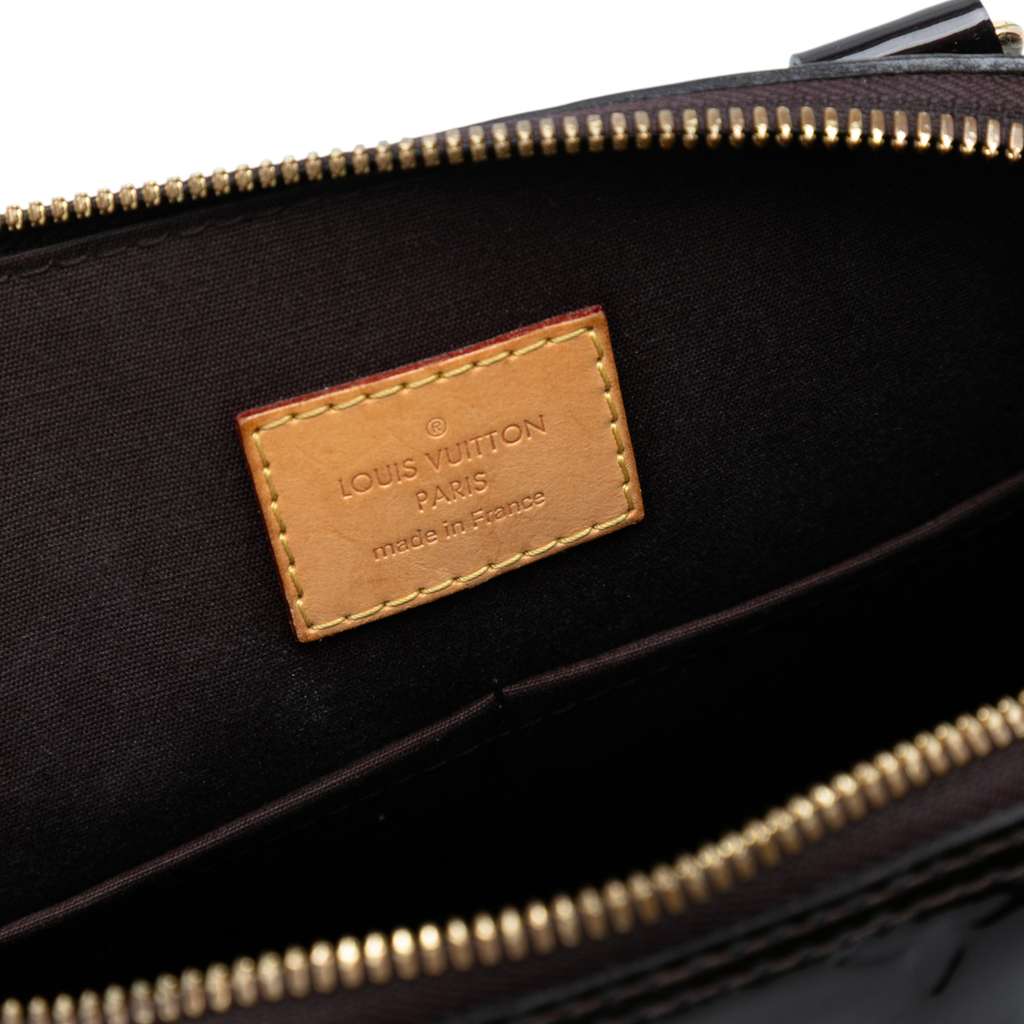 Louis Vuitton Monogram Vernis Alma PM - Side view