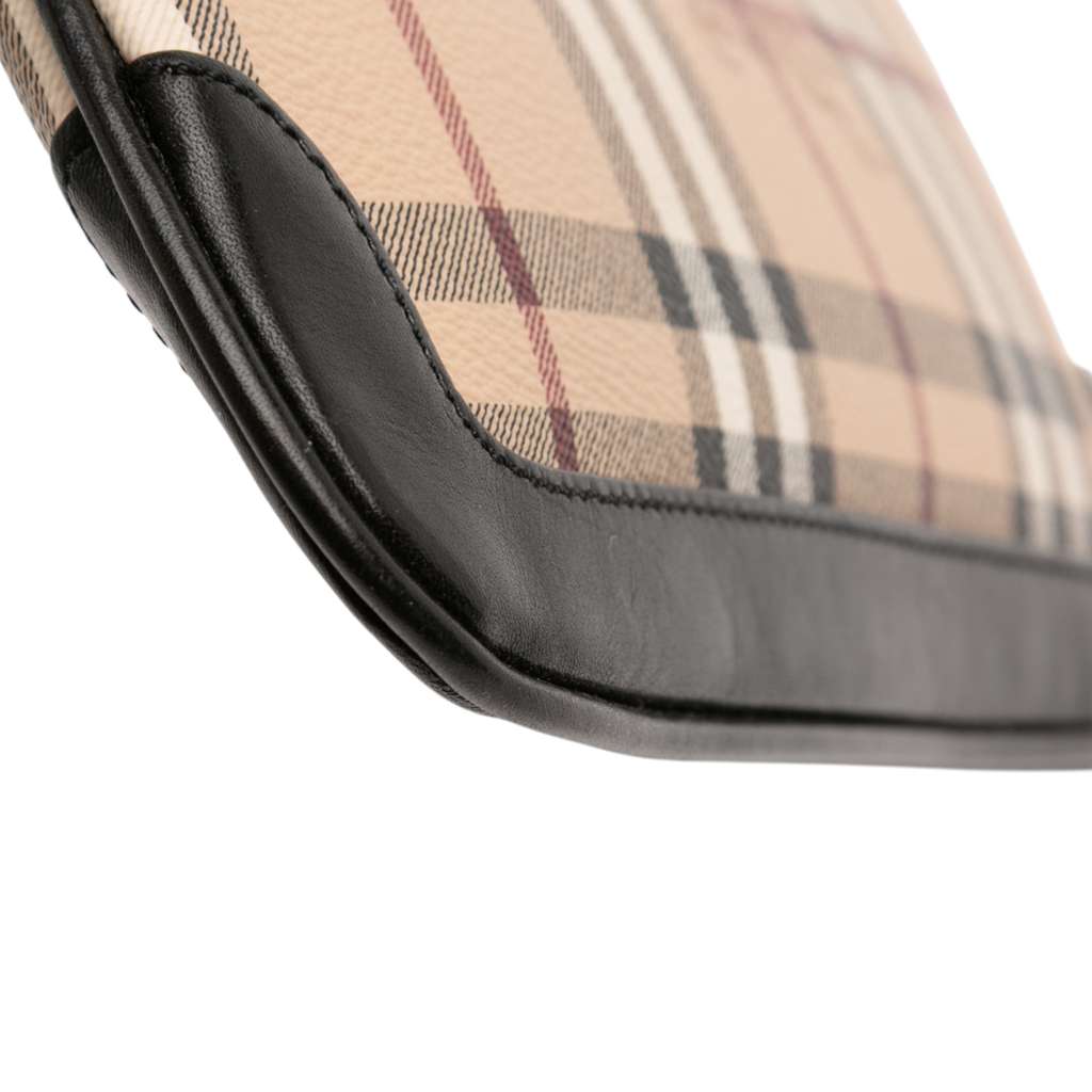 Burberry Haymarket Check Coated Canvas Crossbody - Detail 2