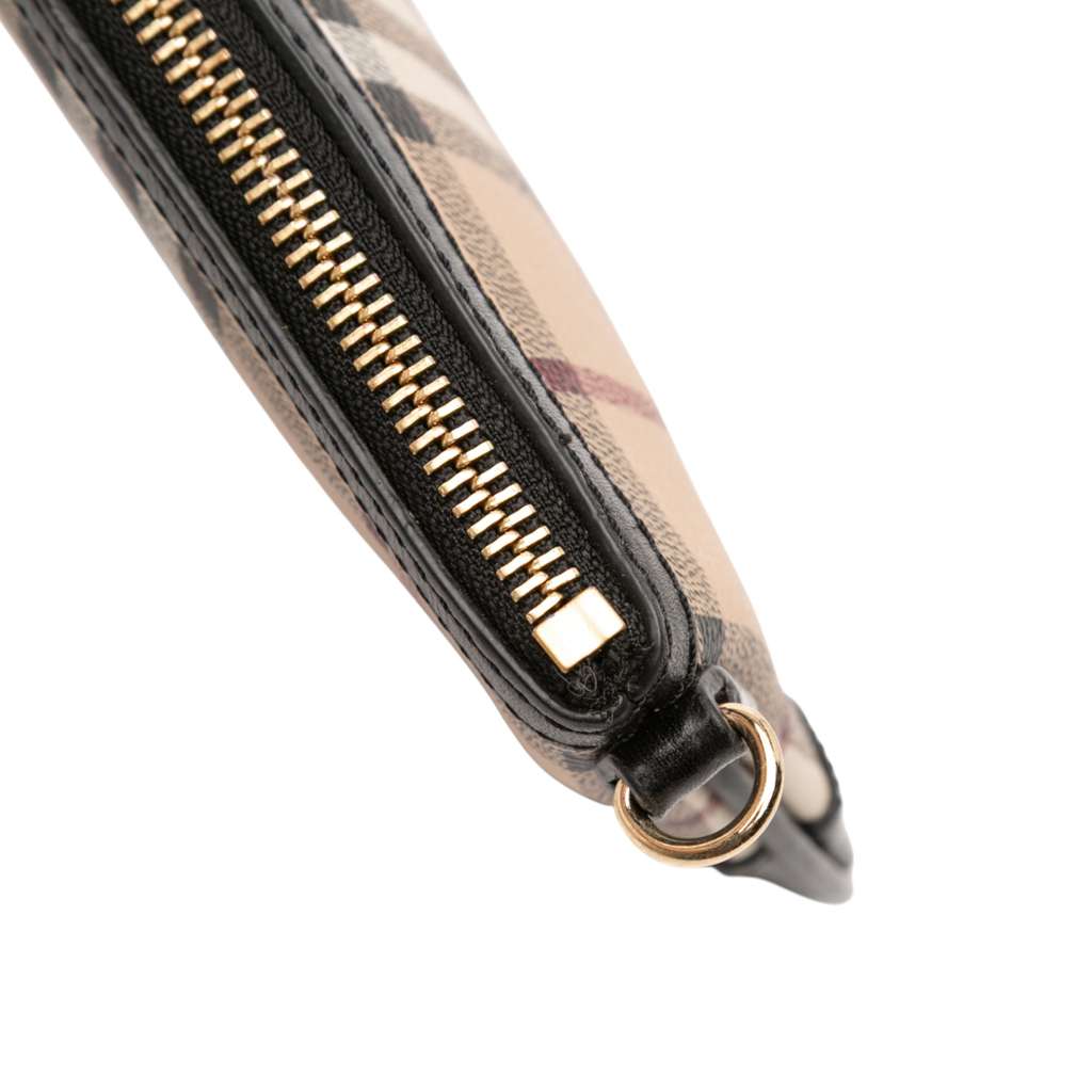 Burberry Haymarket Check Coated Canvas Crossbody - Image 10