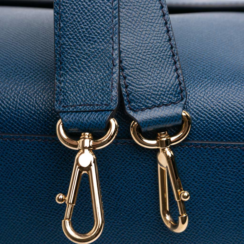 Dolce & Gabbana Large Calfskin Miss Sicily Satchel - Image 12