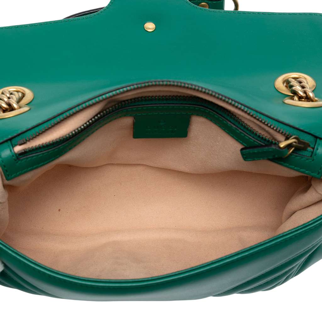 Gucci Medium GG Marmont Matelasse Leather Shoulder Bag - 4