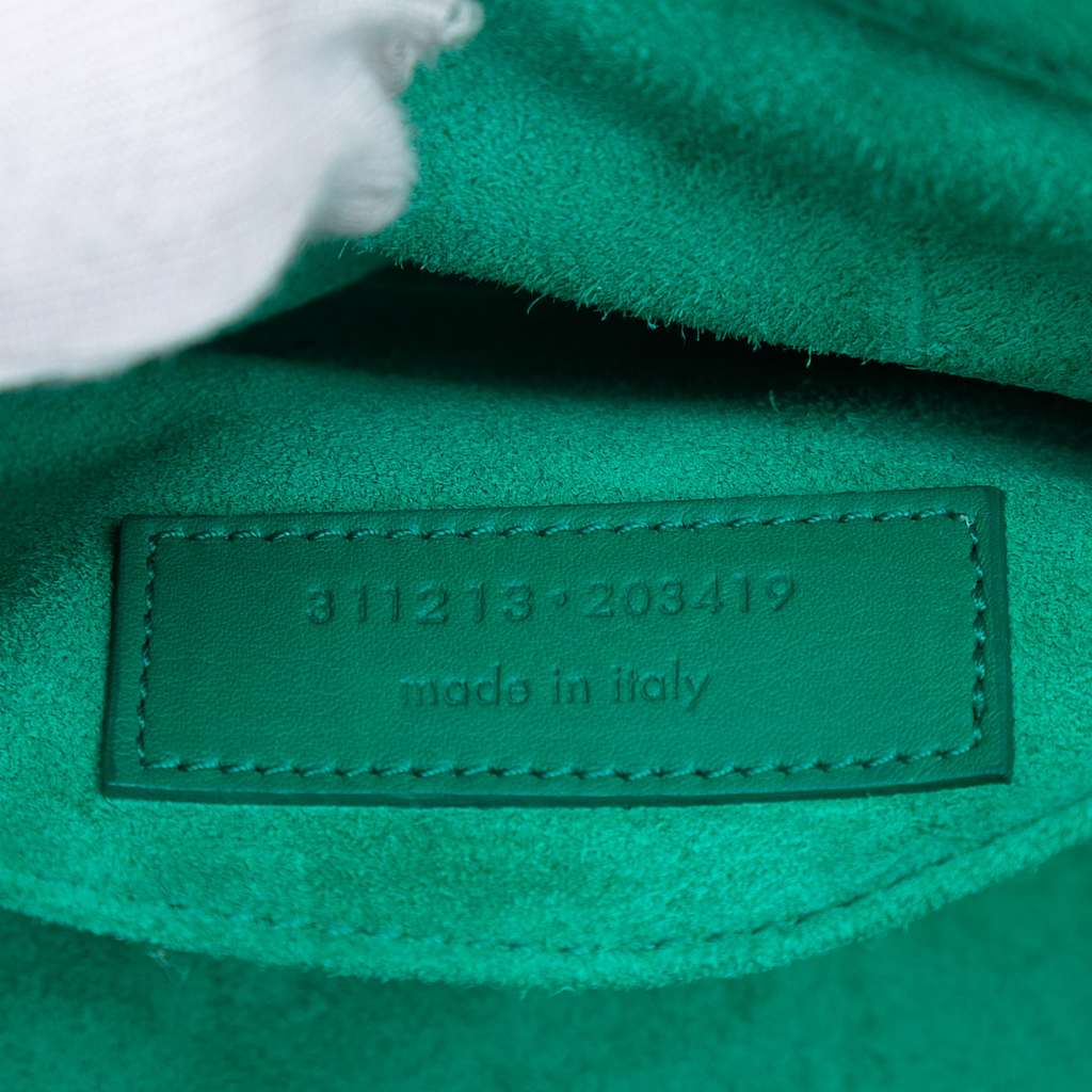 Saint Laurent Leather Chyc Ligne Clutch - Detail 1