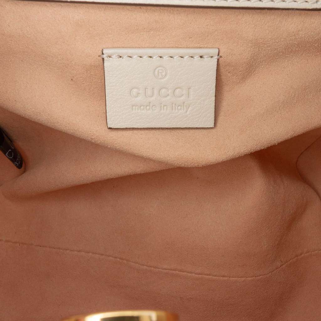 Gucci Mini Calfskin Bamboo Diana Satchel - 5