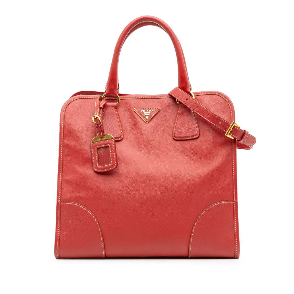 Prada Saffiano Lux Shopping Tote