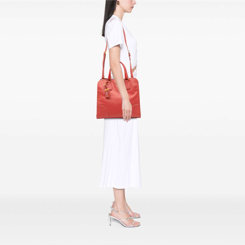 Prada Saffiano Lux Shopping Tote - Image 15