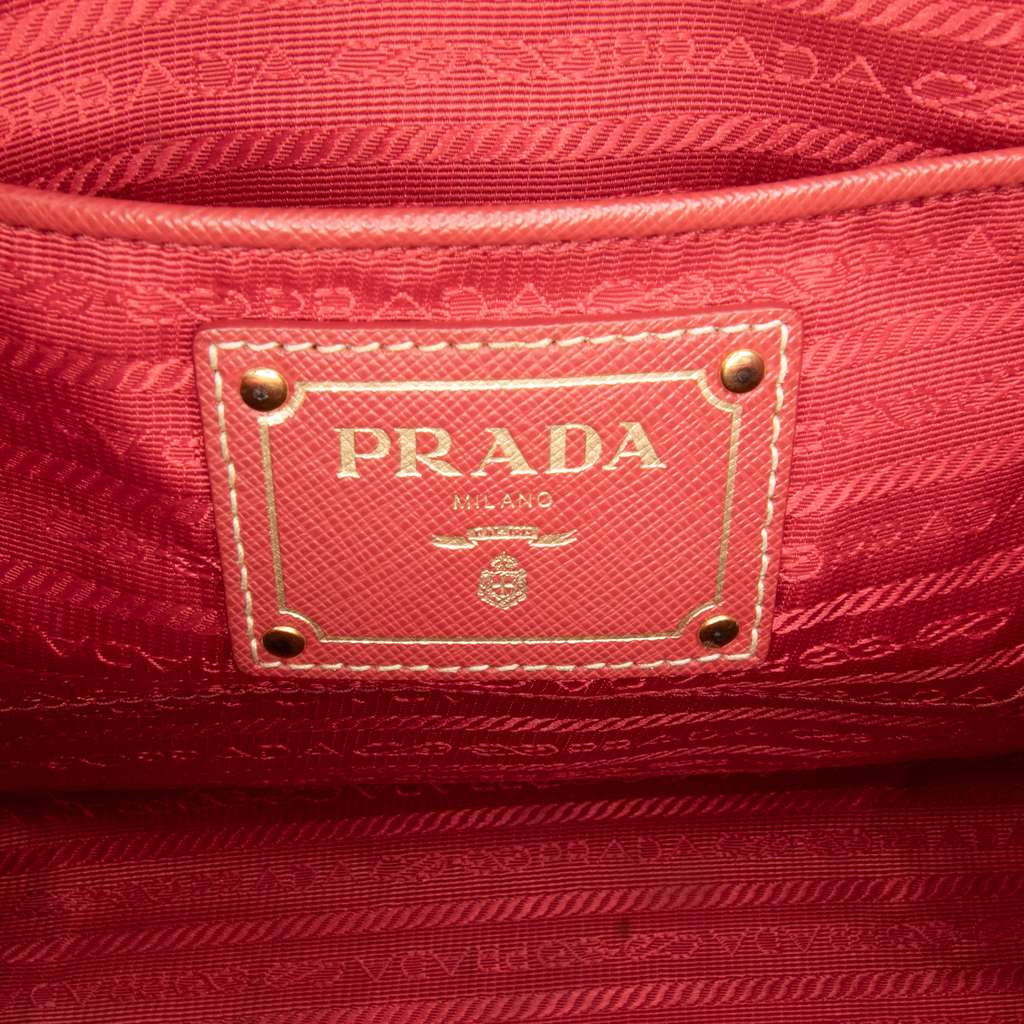 Prada Saffiano Lux Shopping Tote - Side view